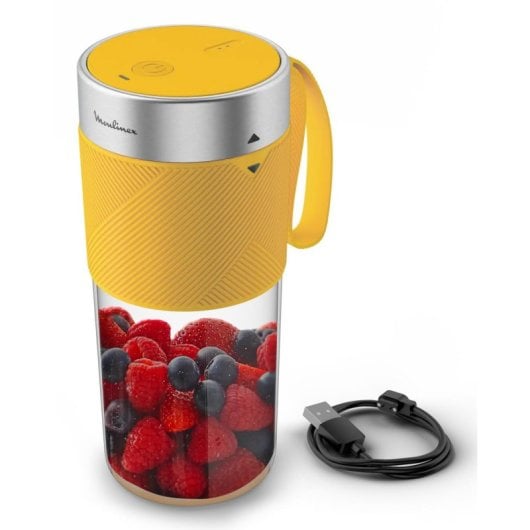 Frullatore Portatile Moulinex Lightmix LM1C0210 0,3L Acciaio Inossidabile Trasparente Giallo