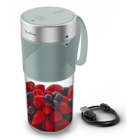 Liquidificador Portátil Moulinex Lightmix LM1C0410 0,3L Bateria Recargável