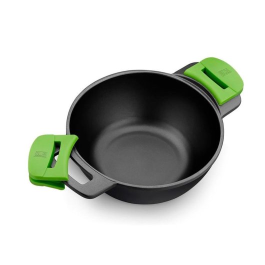 Casseruola BRA Prior A402028 4.2L Alluminio Antiaderente Induzione Manici Silicone