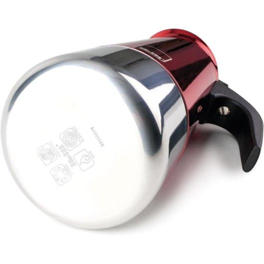 Cafeteira Italiana Ibili Moca Rosso 6 chávenas 285 ml inox indução