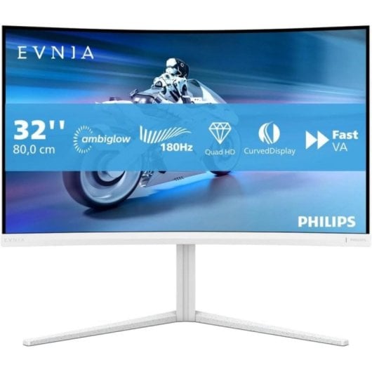 Philips Evnia 5000 32M2C5501/00 32" VA QHD 180Hz HDR10 Adaptive Sync Curvo