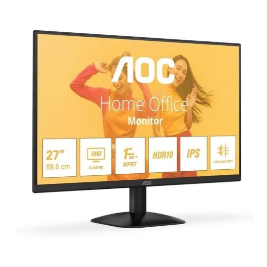 Monitor PC AOC Q27B35E 27" QHD 75Hz IPS HDR10 1ms Frameless