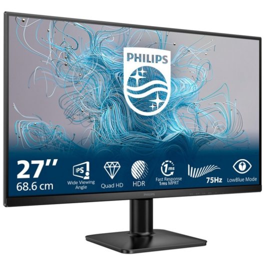Philips 27E2N1500L/00 27" Quad HD IPS 75Hz HDR10 Adaptive Sync Negro
