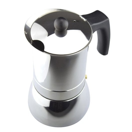 Máquina de café italiana Magefesa Génova 6 xícaras aço inox indução