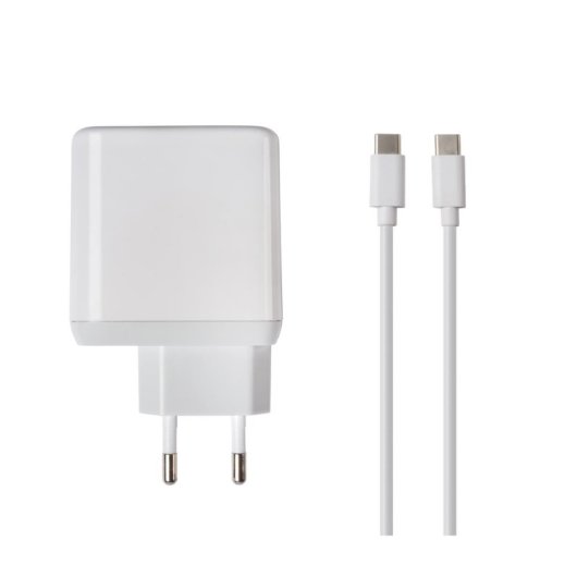 Vivanco Super Fast Dual Charger Set Chargeur Double Rapide Universel 1m Blanc