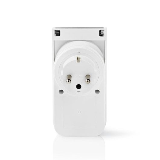 Enchufe Inteligente Nedis WIFIPO120FWT Wi-Fi IP44 Exterior Gris Blanco Enchufe Inteligente Nedis WIFIPO120FWT Wi-Fi IP44 Exterior Gris Blanco