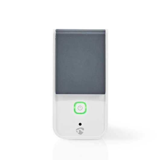 Enchufe Inteligente Nedis WIFIPO120FWT Wi-Fi Control por Voz y Estadísticas de consumo