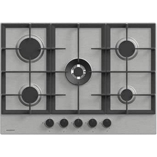 Placa Infiniton 76AGX51 5 queimadores inox Wok tripla coroa autoignição