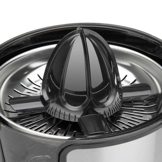Exprimidor Eléctrico Orbegozo EP 3300 1100W Acero Inoxidable Brazo Articulado y Doble Cono