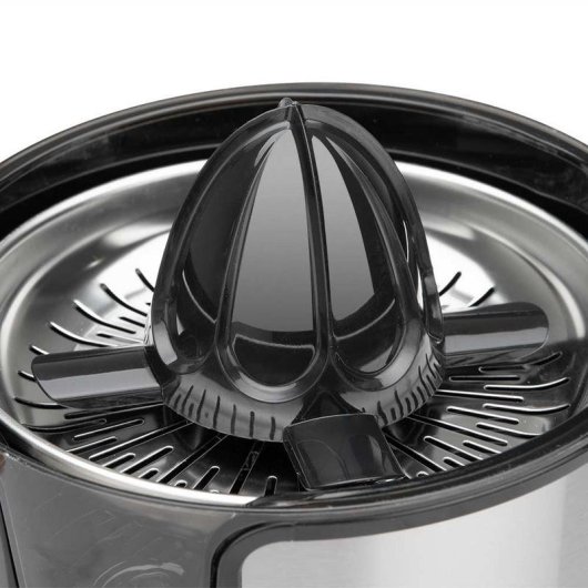 Exprimidor Eléctrico Orbegozo EP 3300 1100W Acero Inoxidable Brazo Articulado Doble Cono