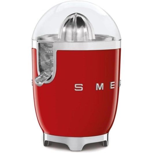 Entsafter Smeg CJF11RDEU Rot Edelstahl 70W 220-240V Entsafter Smeg CJF11RDEU Rot Edelstahl 70W 220-240V