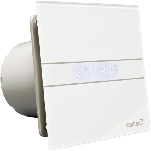Extractor de baño CATA E-100 GTH Blanco 150mm x 150mm silencioso eficiencia