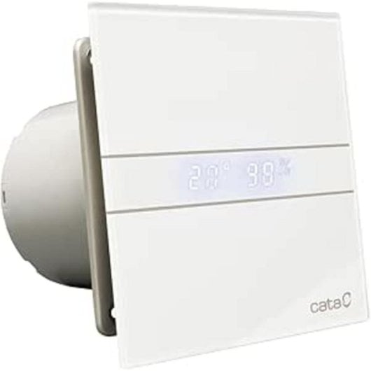 Extractor de baño CATA E-100 GTH Blanco 150mm x 150mm silencioso eficiencia