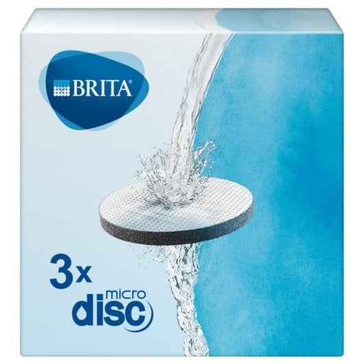 Filtro MicroDisc Brita Pack 3 Recambio Original Reduce Cloro PFAS Micropartículas
