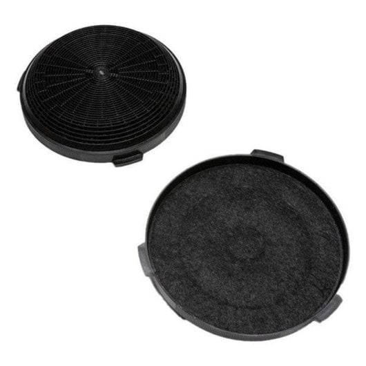 Filtro de olores Cata 792481 Carbón Activo Negro Pack 2 para campanas