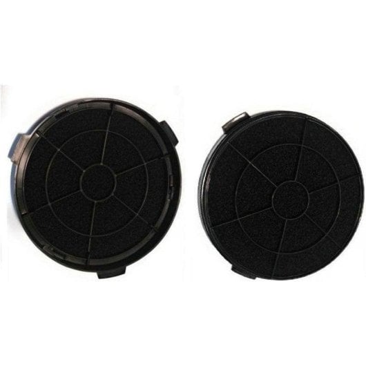 Filtro de olores Cata 792481 Carbón Activo Negro Pack 2 para campanas