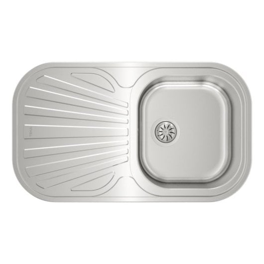 Fregadero Teka Stylo 1C 1E Acero Inoxidable 830x485x170mm Reversible Garantía de por Vida