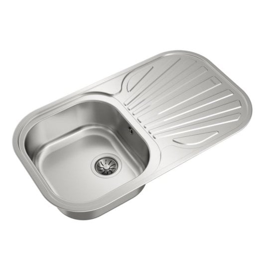 Fregadero Teka Stylo 1C 1E Acero Inoxidable 830x485x170mm Reversible Garantía de por Vida