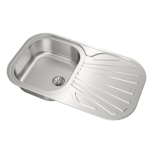 Fregadero Teka Stylo 1C 1E Acero Inoxidable 830x485x170mm Reversible Garantía de por Vida