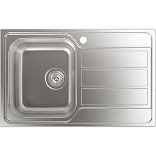 CATA Fregadero CDL-1 ED Acero Inoxidable Cuadrada Escurridor 340 x 400 mm