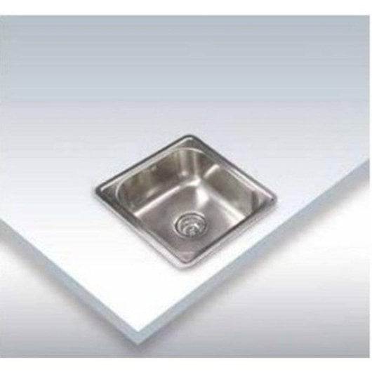 Lavello CATA CSS 1 Acciaio Inox AISI 304 49x44x15 cm Vasca Quadrata Mobile 50 cm