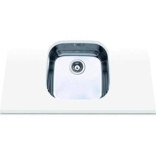 Fregadero Edesa Fuji BE 40x40 1C Plus Acero Inoxidable Bajo Encimera 1 Cubeta 440x440x200mm