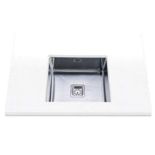 Fregadero Edesa Makalu BE 45x40 1C R-10 Acero Inoxidable Bajo Encimera