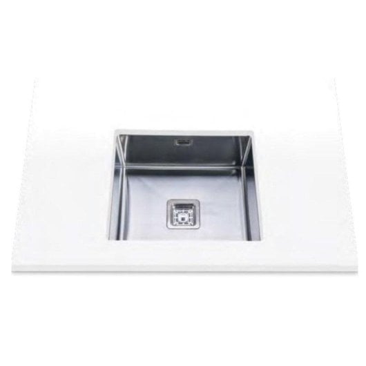 Fregadero Edesa Makalu BE 45x40 1C R-10 Acero Inoxidable Bajo Encimera