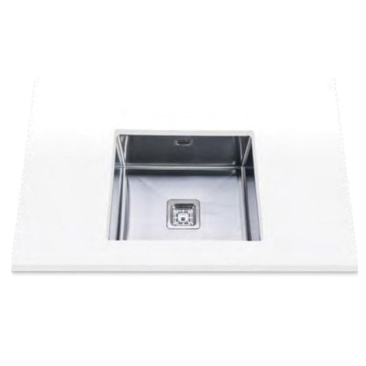 Fregadero Edesa Makalu BE 45x40 1C R-10 Acero Inoxidable Bajo Encimera