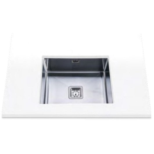 Fregadero Edesa Makalu BE 50x40 1C R-10 Edelstahl 540x440x200 mm Fregadero