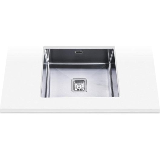 Fregadero Edesa Makalu BE 50x40 1C R-10 Edelstahl 540x440x200 mm Fregadero