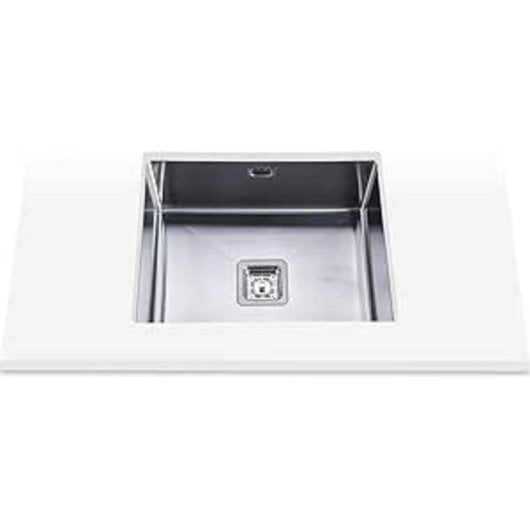 Fregadero Edesa Makalu BE 50x40 1C R-10 Edelstahl 540x440x200 mm Fregadero