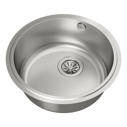 Sumidero Teka BE Ø390 Acero Inoxidable Bajo Encimera Redondo 1 Seno 180 mm