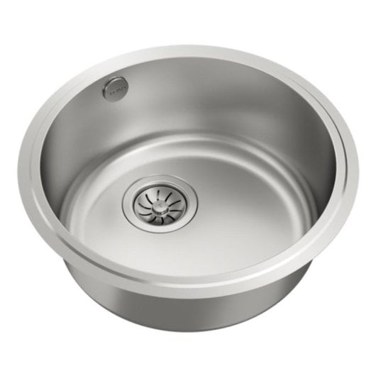 Sumidero Teka BE Ø390 Acero Inoxidable Bajo Encimera Redondo 1 Seno 180 mm