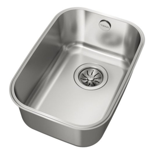 Fregadero Teka BE 28.40 Acero Inoxidable Rectangular 1 Seno Bajo Encimera