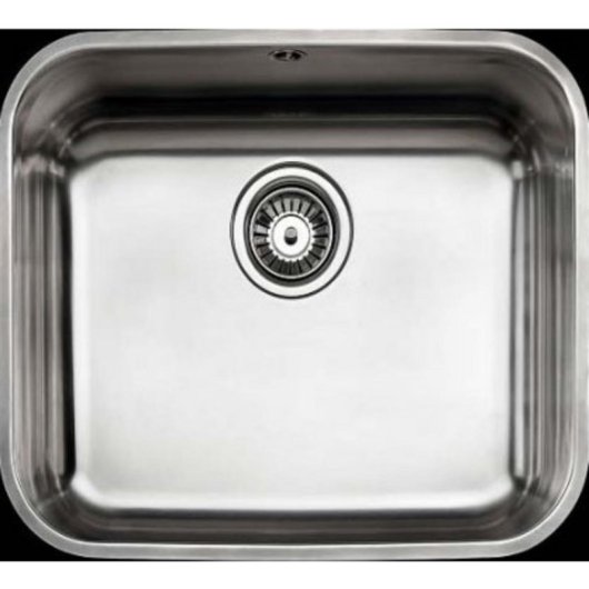 Fregadero Teka BE 45.40 Acero Inoxidable 1 Cubeta 450x400mm 20cm Profundidad Válvula 3½”