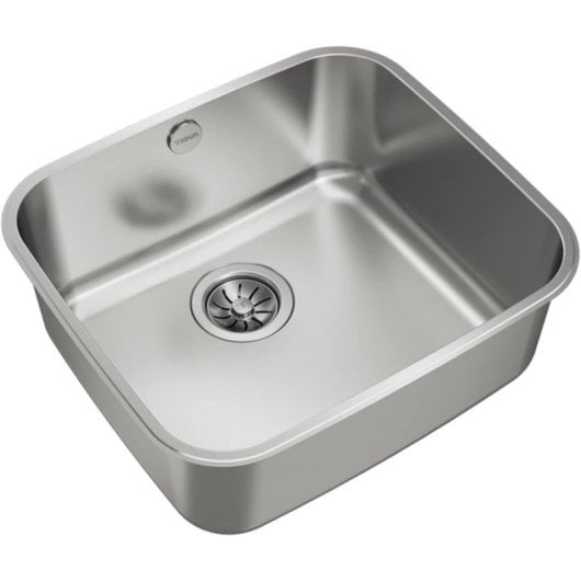 Fregadero Teka BE 45.40 Acero Inoxidable 1 Cubeta 450x400mm 20cm Profundidad Válvula 3½”