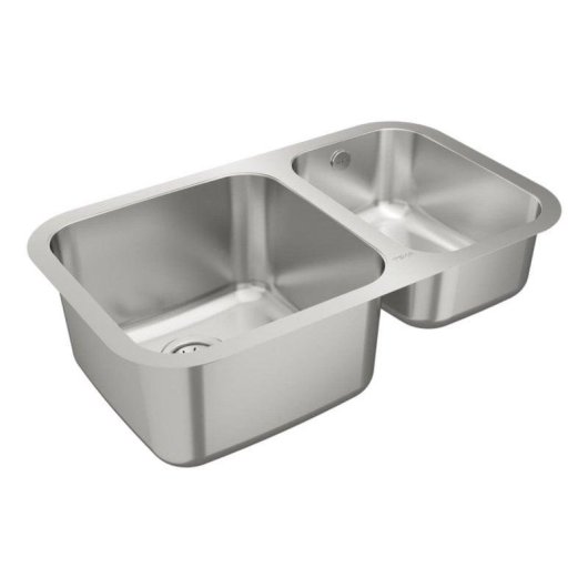 Fogão Teka BE 2C 785 Aço Inoxidável Sob Bancada 2 Pias 785mm