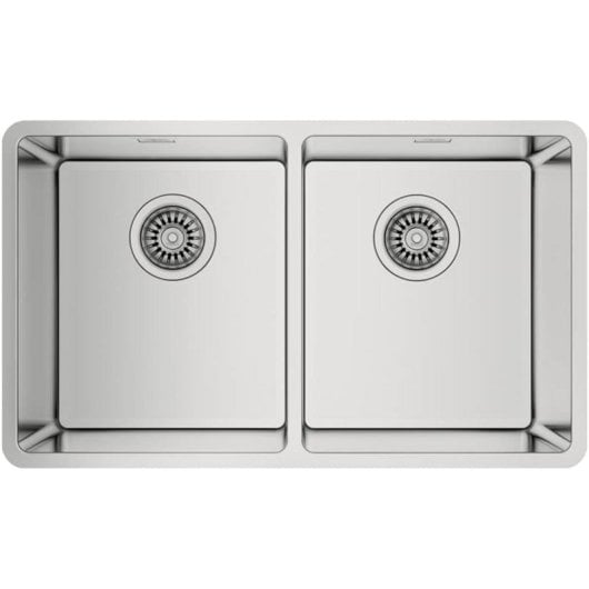 Évier Teka RS15 2C 740 Acier Inoxydable Installation Facile Capacité XXL