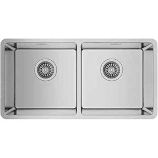 Fregadero Teka Be Linea RS15 2C 860 Acero Inoxidable Rectangular 2 Senos