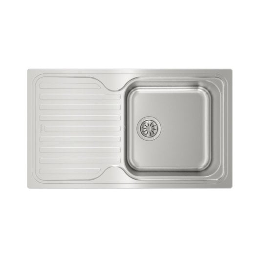 Fregadero Teka Classic 1C 1E Acero Inoxidable Reversible 1 Seno con Escurridor 860x500mm
