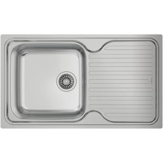 Fregadero Teka Classic 1C 1E Acero Inoxidable Reversible 1 Seno con Escurridor 860x500mm