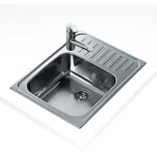 Teka Classic 1C Évier Encastré Rectangulaire Acier Inoxydable 1 Bac 406 x 406 mm