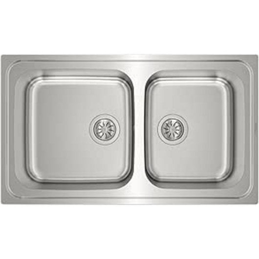 Fregadero Teka 10119021 Acier Inoxydable Semicírculo 2 Cubetas 75 ans de Garantie