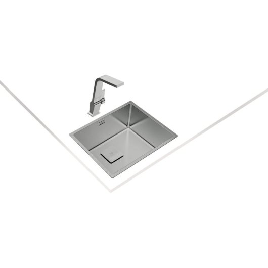 Fregadero Teka FLEX LINEA RS15 50.40 Acero Inoxidable 1 Cubeta Plaza Fregadero