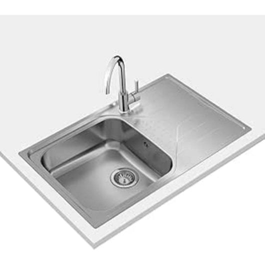 Teka Universe 50 T-XP 1C 1E Max Évier Cuisine Encastré Acier Inoxydable avec Écope