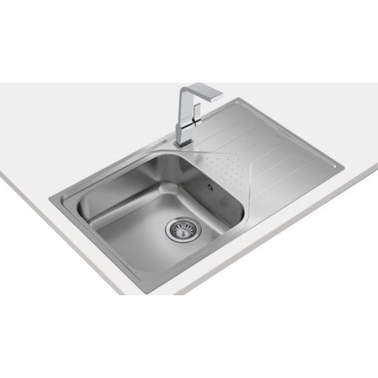 Fregadero Teka Universe 50 T-XP 1C 1E Max Acero Inoxidable 1 Seno Reversible 79x50cm