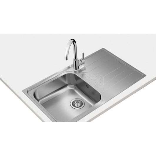 Fregadero Teka Universe 50 T-XP 1C 1E Acero Inoxidable Sobre-encimera 1 Seno 860x500mm