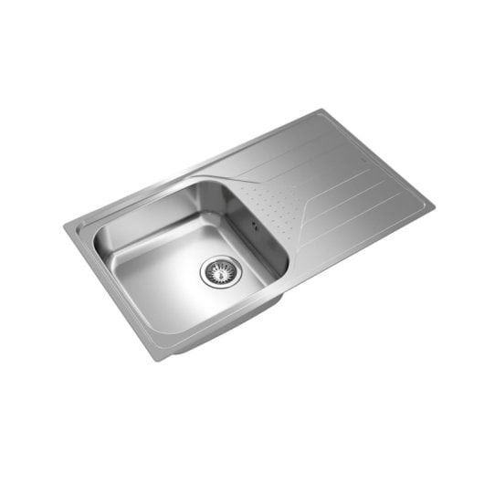 Fregadero Teka Universe 50 T-XP 1C 1E Acero Inoxidable Sobre-encimera 1 Seno 860x500mm