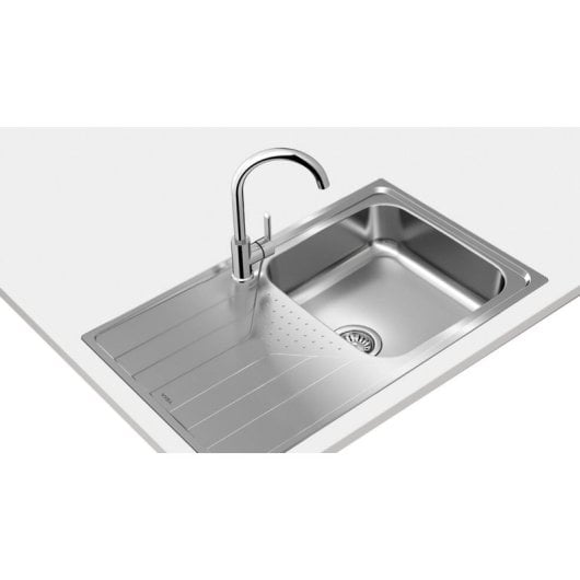 Teka Universe 50 T-XP 1C 1E Évier en Acier Inoxydable Rectangulaire 50 cm